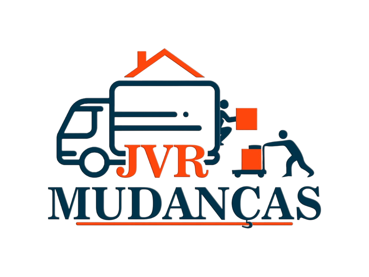 Logotipo Empresa de Mudança em São Paulo - JVR Mudanças